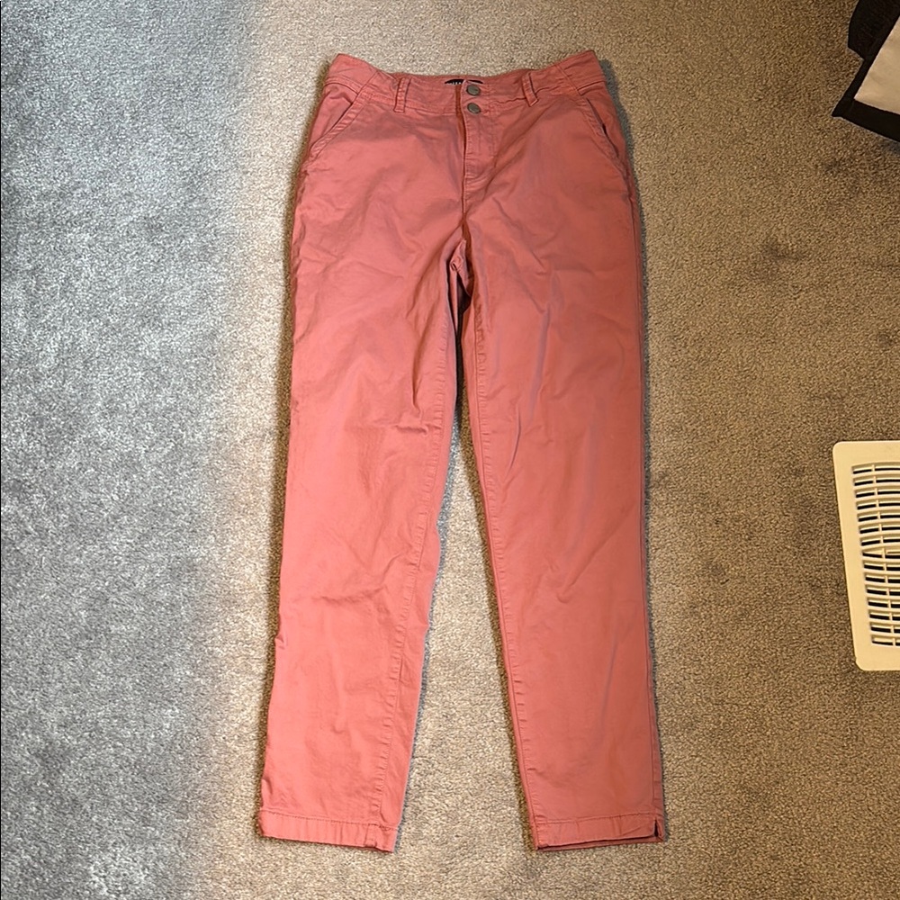 Reitmans Salmon Cotton Chinos